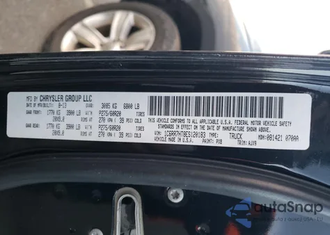 2014 Ram 1500 Sport из США, поврежденный, VIN 1C6RR7HT8ES120183